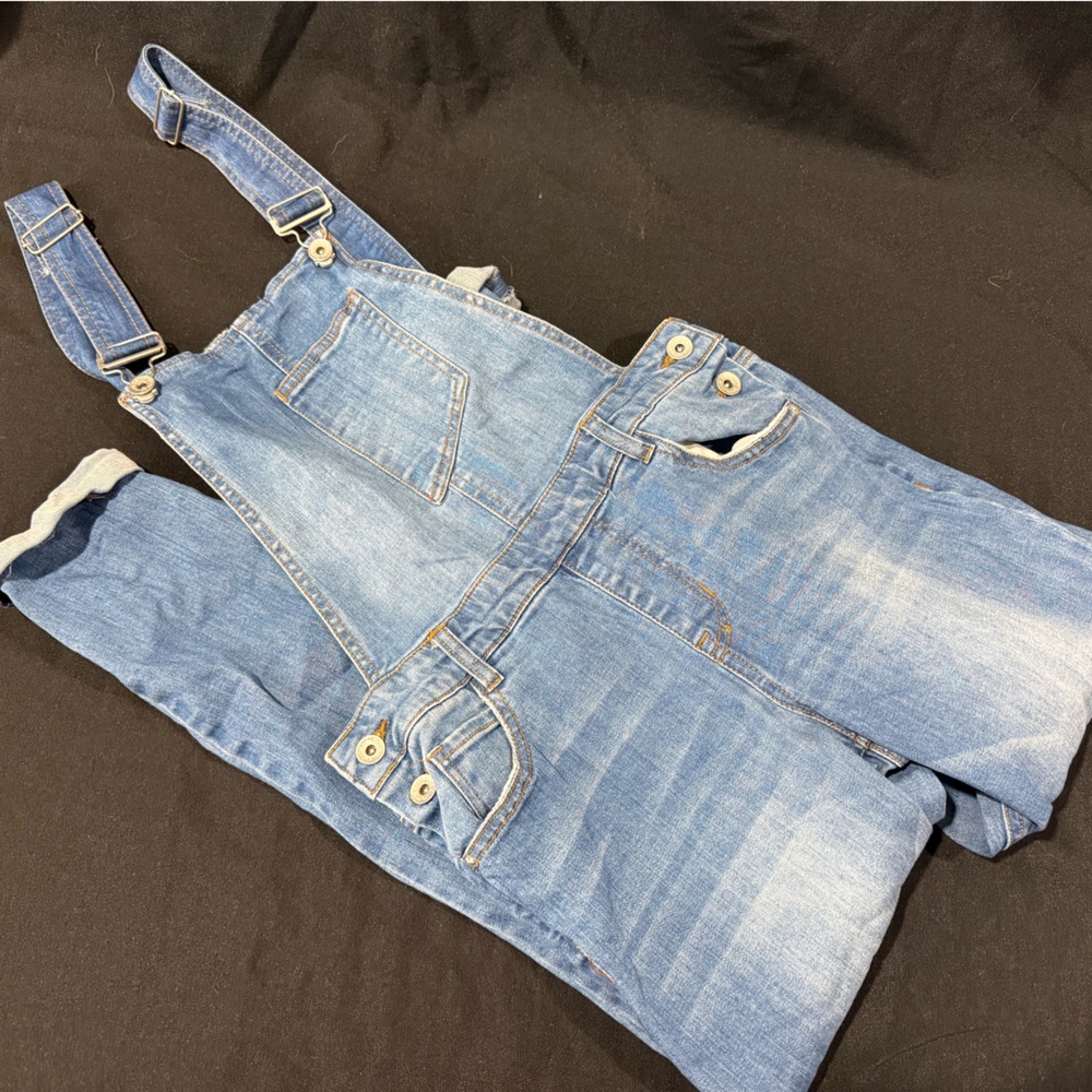 Dollhouse Light Blue Women Jeans Overalls